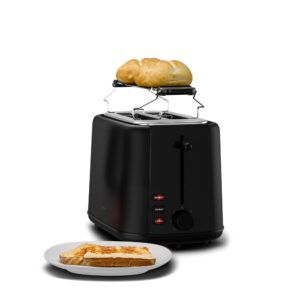 Klarstein Velaire kenyérpirító | 2 szeletes kenyérpirító | 800 W | 7 barnítási fokozat | zsemlemelegítő