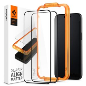 SPIGEN ALM FC képernyővédő üveg 2db (2.5D