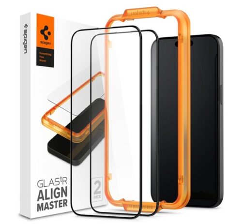 SPIGEN ALM FC képernyővédő üveg 2db (2.5D