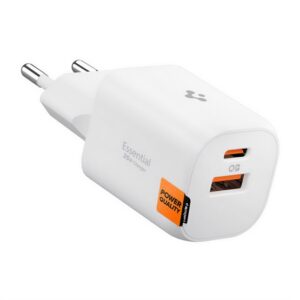 SPIGEN ESSENTIAL EE352EU hálózati töltő USB+Type-C aljzat (35W