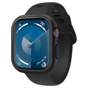 SPIGEN THIN FIT műanyag óra keret (ütésállóság) FEKETE Apple Watch Series 10 42mm