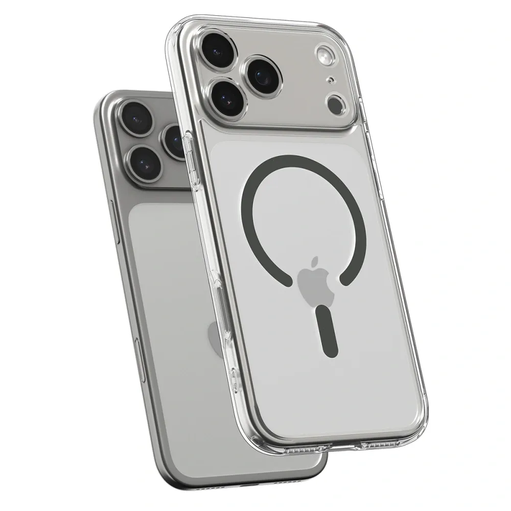 SPIGEN tok ULTRA HYBRID MAG kompatibilis MagSafe az IPHONE 17 Pro készülékhez világos grafit színű - Image 2