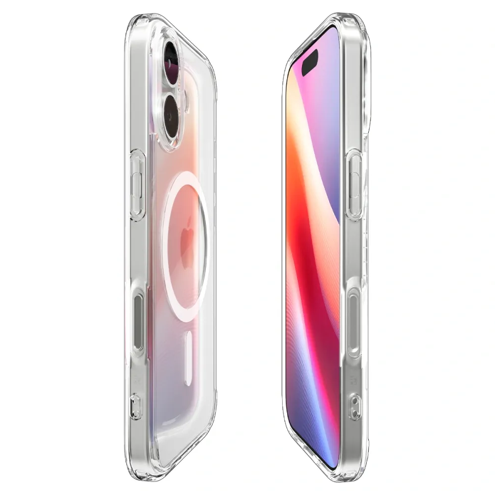 SPIGEN tok ULTRA HYBRID MAG kompatibilis a MagSafe készülékkel az IPHONE 17-hez tiszta fehér - Image 2