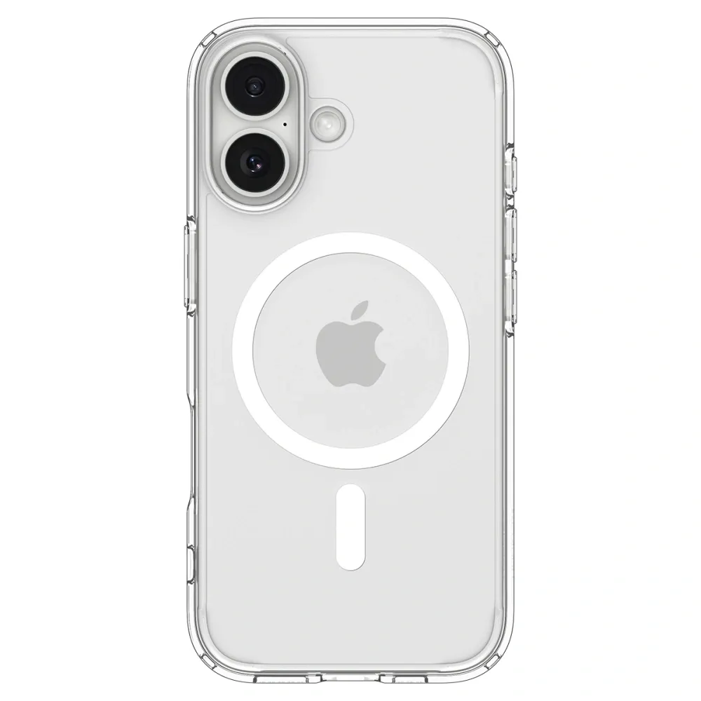 SPIGEN tok ULTRA HYBRID MAG kompatibilis a MagSafe készülékkel az IPHONE 17-hez tiszta fehér
