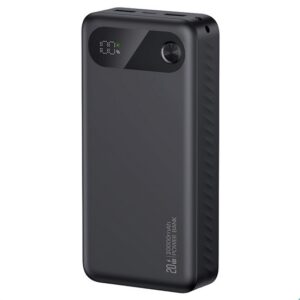 USAMS PB80 vésztöltő 2 USB+Type-C (20000mAh