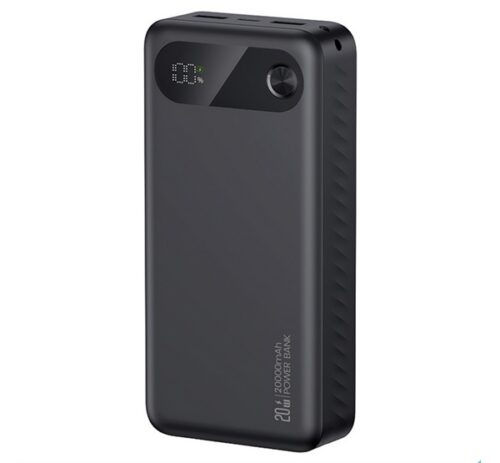 USAMS PB80 vésztöltő 2 USB+Type-C (20000mAh